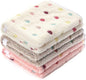 1 Pack 3 Blankets Super Soft Cute Dot Pattern Pet Blanket Flannel Throw by luciphia