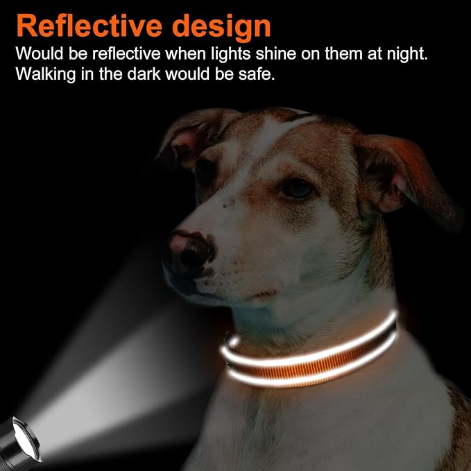 Joytale Dog Collar, Soft Neoprene Padded Breathable Nylon Pet Collar Adjustable - Image 5