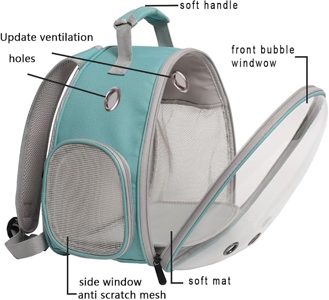 Small Animal Portable Backpack Carrier - Image 2