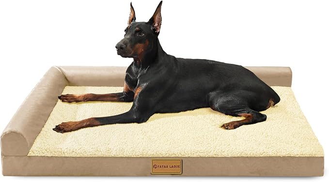 Patas Lague Orthopedic XL Dog Bed Large Sized Dog 42''X28'', Waterproof L by PatasLague