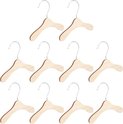 Wooden Dog Clothes Hangers 16cm Large Pet Clothes Hanger Sturdy Household Pet by Unknown