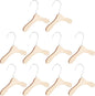 Wooden Dog Clothes Hangers 8.66 Inch Small Pet Apparel Hangers Wear-Resistant by GLSTOY