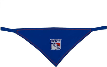Pets First NHL New York Rangers TIE Bandana, Size Large/X-Large. Dog Bandana - Image 4