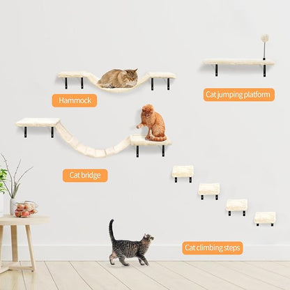 Wall-Mounted Cat Climber Set - Image 6