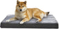 Amazon Basics Dog Bed with Cooling Gel Memory Foam, Machine Washable Removable by AmazonBasics