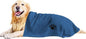 Microfiber Dog Towels for Drying Dogs, Super Absorbent and Soft Pet Grooming by Puomue
