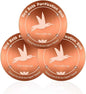 3PCS Pure Copper Bird Bath Purification Disk by CTTZCKJ