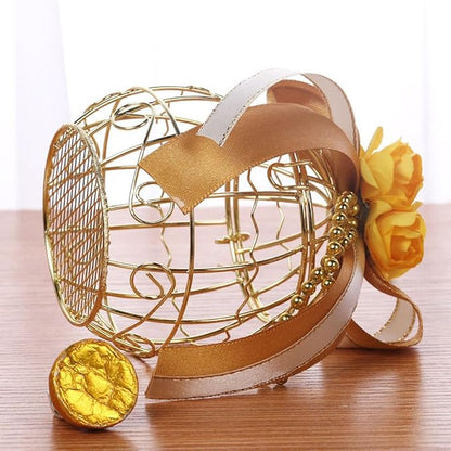 Beaupretty 6pcs Birdcage Shape Tinplate Candy Box Elegant Wedding Favor - Image 3