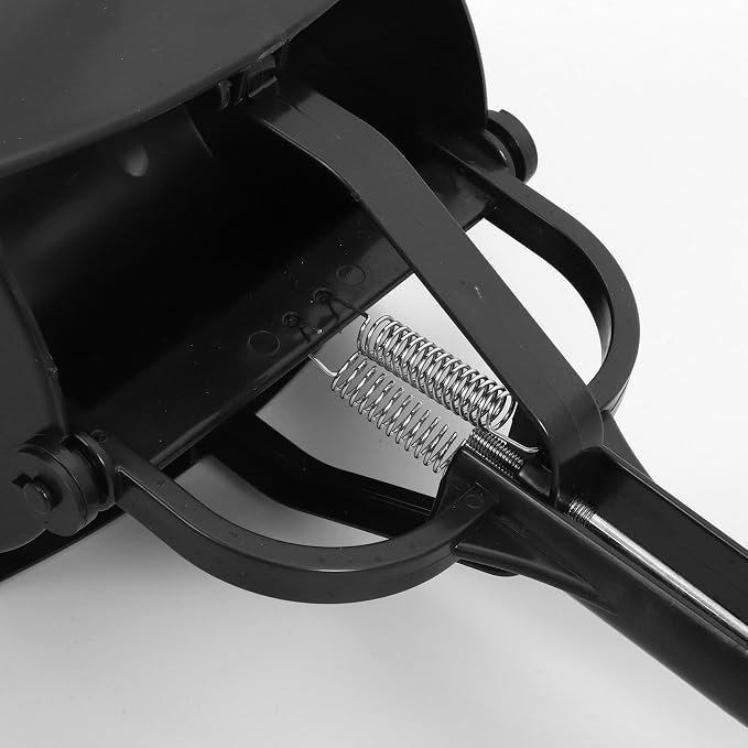 Kisangel Long Handle Pet Waste Scooper Black Dog Waste Picker Outdoor Poop - Image 6
