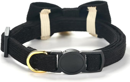 2 Pack Soft Corduroy Cat Collars - Image 7