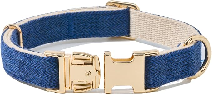 Soft Cotton Hemp Dog Collar - Image 5