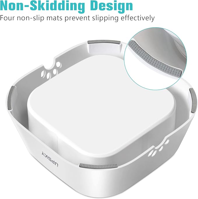 UPSKY No-Slip Slow Drinking Bowl - 35oz No Spill Pet Water Dispenser - Image 6