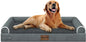 Large Dog Bed Orthopedic Washable: Beds Bolster XL Bed Big XLarge Dogs Memory by Nanuya