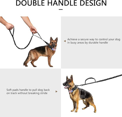 DAGANXI Tactical Dog Collar Leash Set, Adjustable Military Training Nylon Dog - Image 6