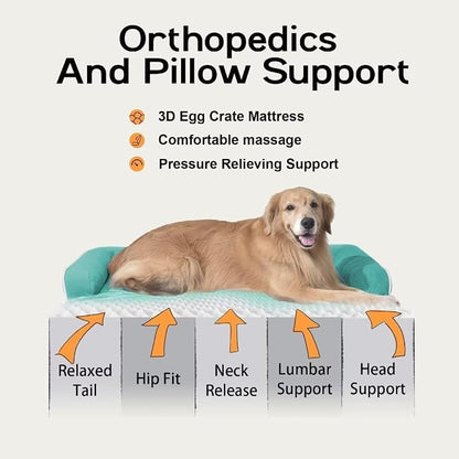 Orthopedic Large Dog Bed Washable, Orthopedic Dogs Bed - Image 3