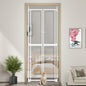 71-98" Clear Tall Cat Pet Gate, 33.5-36 in Wide Extra High Dog Gates by THEYFIRST