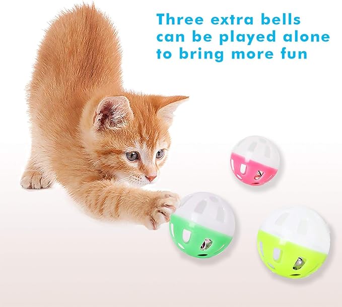 UPSKY Cat Toy Roller 3-Level Turntable Cat Toys Balls - Image 5