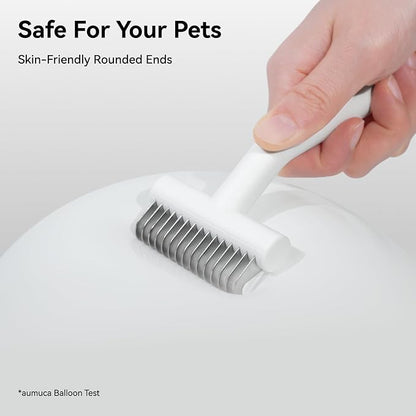 aumuca Undercoat Rake for Cats & Small/Medium Dogs – Deshedding Brush & - Image 9