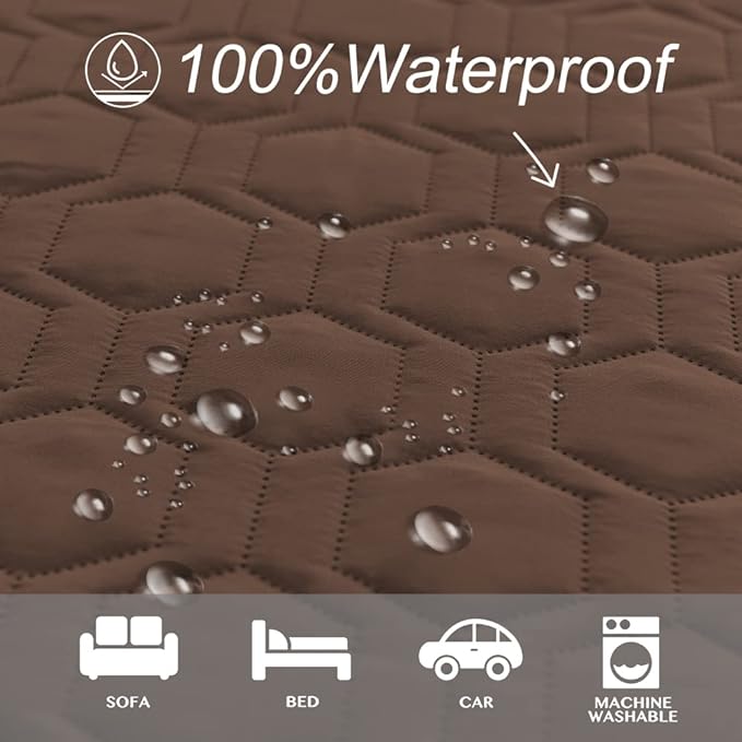 Waterproof and Anti-Slip Dog Bed Cover and Pet Blanket Sofa Pet Bed Mat car - Image 2