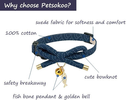 PetSoKoo Cute Bowtie Cat Collar - Image 2