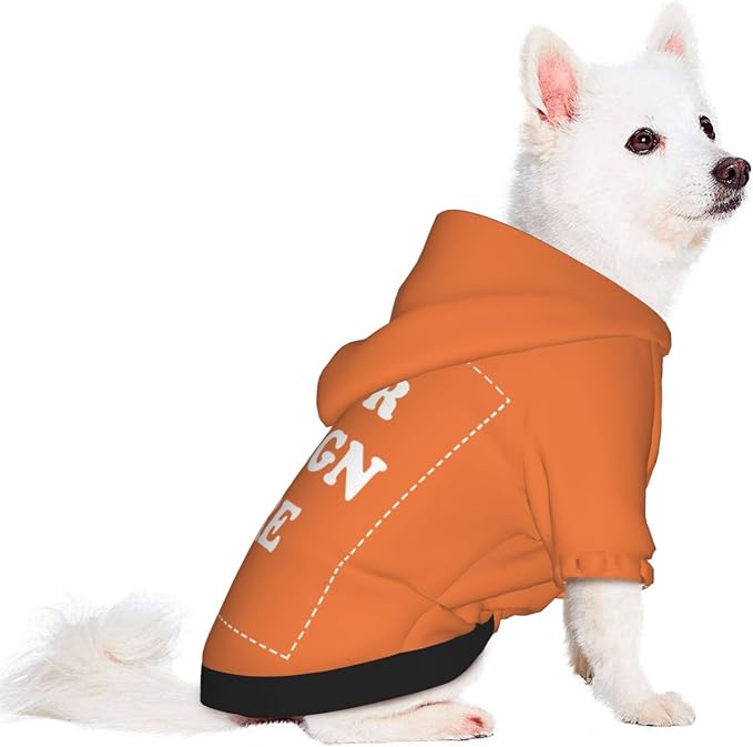 Dog Clothes, Custom Dog Hooded Sweatshirt, Personalized Pet Costume Robe Shirt - Image 2