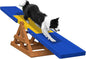 95" Wooden Dog Seesaw, Dogs Agility Course Backyard Set by SUNIBOXI