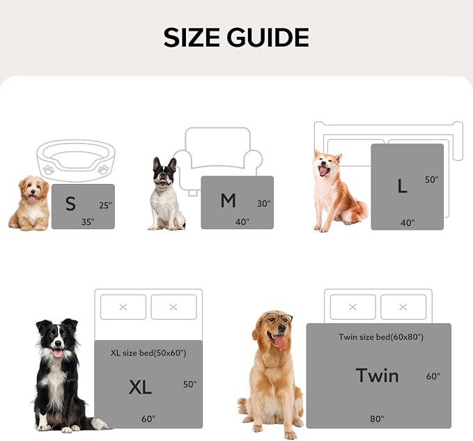 GASUR Waterproof Dog Blankets for Small Dogs, Dog Blanket for Couch Bed - Image 6
