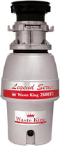 Waste King L-2600TC Controlled Activation 1/2 HP Garbage Disposal by Waste+King+
