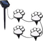 Paw Print Solar Lights by BlunemLights