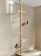 Veehoo Floor to Ceiling Cat Tree Height Adjustable, Sturdy Tall Cat Tree by Veehoo