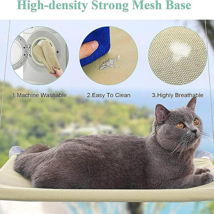 Cat Window Hammock Perch Cat Safety Sunny Bed - Image 5
