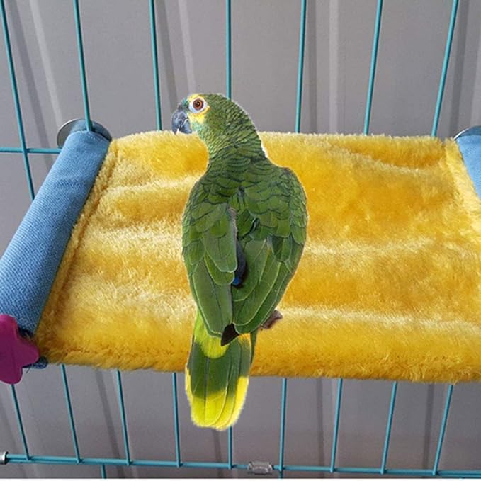 Bird Nest Bed Hammock Toy Hamster Warm Comfortable Hanging House Perch Stand - Image 4