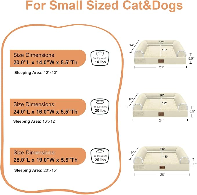 Small Dog Bed Orthopedic Washable: Beds Bolster Small Sized Dogs Cats Bed Egg - Image 6