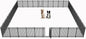 Dog Playpen Dog Fence Outdoor for Yard 47" H by Petorldog
