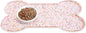 Dog Food Mat Anti-Slip Silicone Dog Bowl Mat Thicker Pet Placemat Waterproof by PWTAA