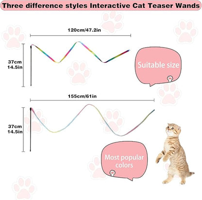 Cat Wand Toys Interactive Kitten Toys - Image 2