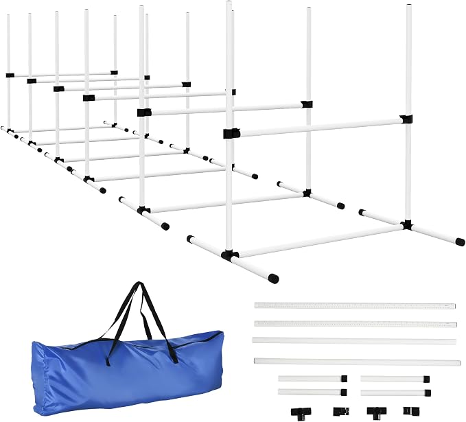 PawHut 6 Piece Dog Agility Training Equipment by PawHut