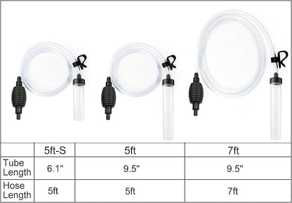 5ft Aquarium Siphon Vacuum Cleaner - Image 2