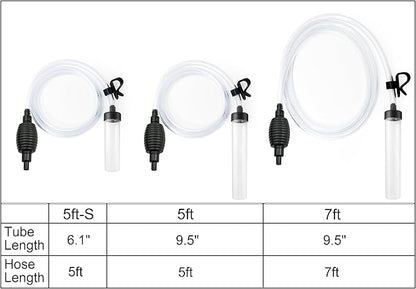 5ft-S Aquarium Siphon Vacuum Cleaner - Image 2
