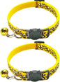 Reflective 2 Pack Breakaway Cat Collars by RSACCSKY
