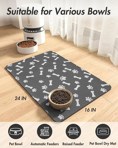 MontVoo Dog Food Mat-Pet Feeding Mat - Image 8