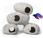Aquarium Rock Decorations Resin Cichlids Rock by AWXZOM