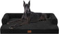 Orthopedic XXL Dog Beds, Waterproof Egg Crate Foam Big Pet Bed by CasaPaw
