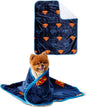 Franco Pet Superman DC Comics Super Soft Cozy Waterproof Sherpa-Backed Blanket by Franco