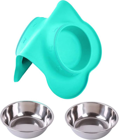 Hubulk Pet Dog Bowls 2 Stainless Steel Dog Bowl - Image 7