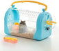 kathson Portable Hamster Cage Dwarf Hamster Carry Travel Cage by kathson