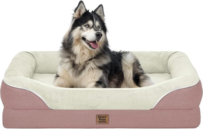 Orthopedic Washable Large Dog Bed by ChezPaw