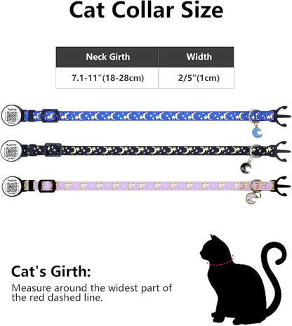 3-Pack Smart ID Cat Collar - Image 3
