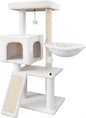 Cat Tree with Cat Condo and Hammock, Cat Tree with Scratching Posts and by Tuaoeef