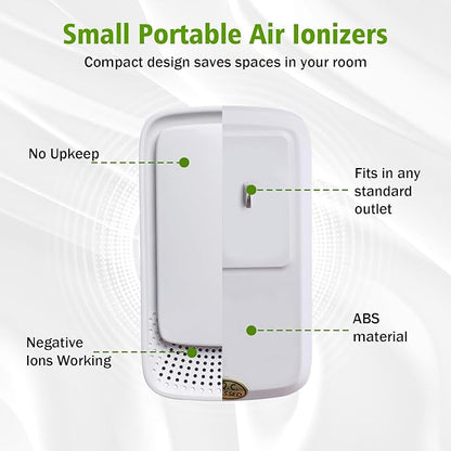 2026 New 6 Pack Plug In Air Ionizers-Negative Ion Air Purifier - Image 6